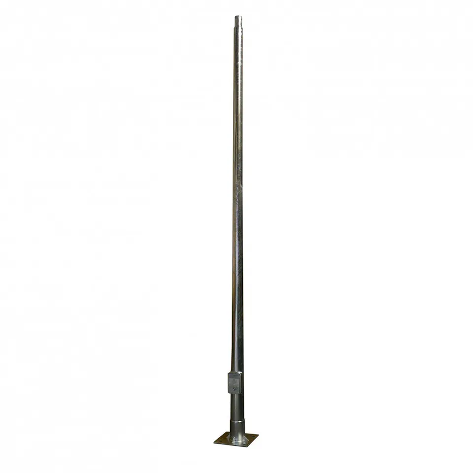 Poste de IluminaÃ§Ã£o Troncoconic Am-10 5M - Parafusos AÃ§o Galvanizado 1