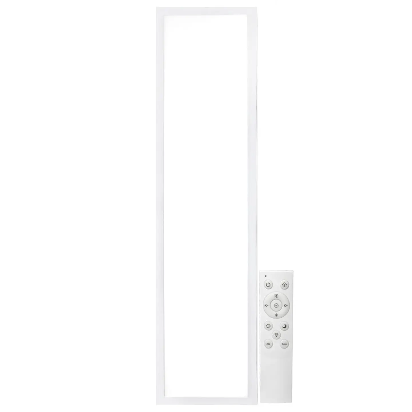 Painel LED Superslim 48W 4.800Lm 120x30Cm Controle Remoto Branco (Intensidade-CCT) 40.000H [HO-PANMB295119548W-RC] 1
