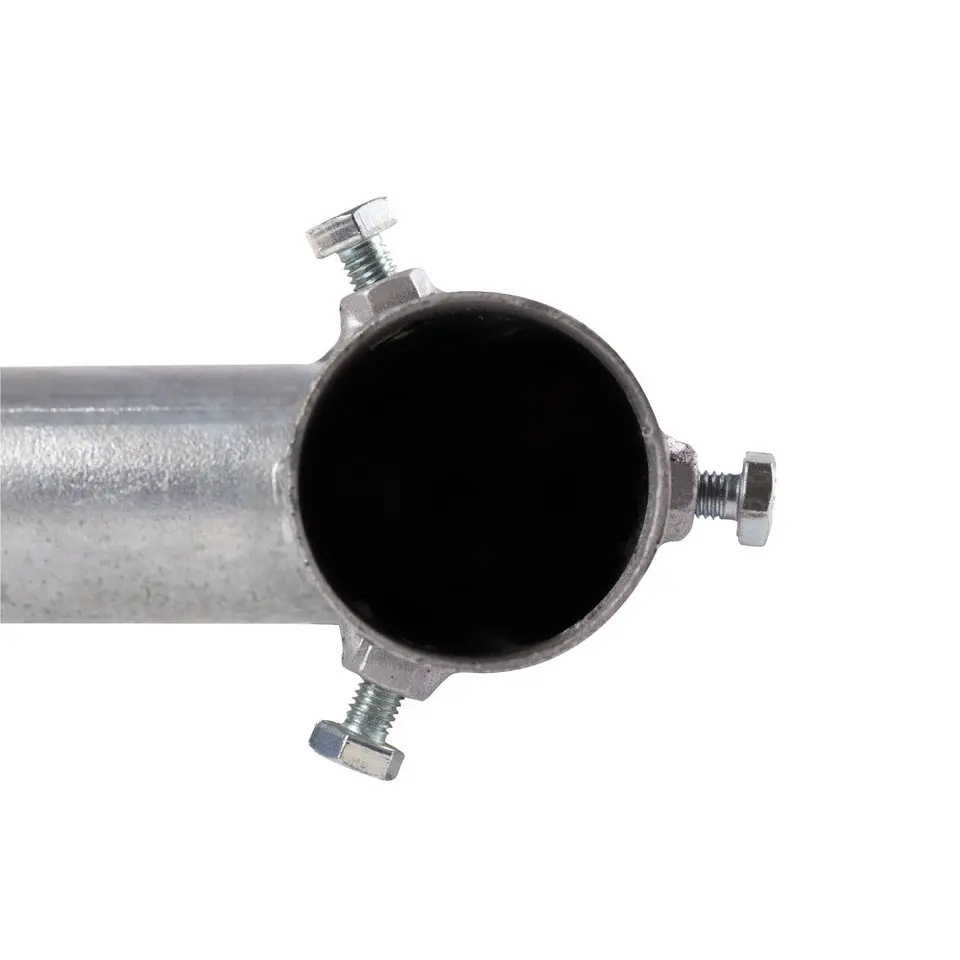 PeÃ§a Cruzada 1 BraÃ§o 0,5M AÃ§o Galvanizado 3