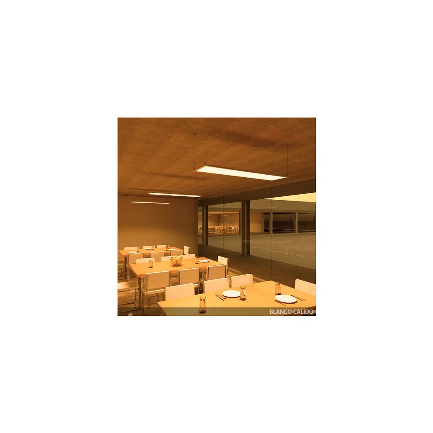 Painel LED Superslim 48W 4.800Lm 120x30Cm Controle Remoto Branco (Intensidade-CCT) 40.000H [HO-PANMB295119548W-RC] 7