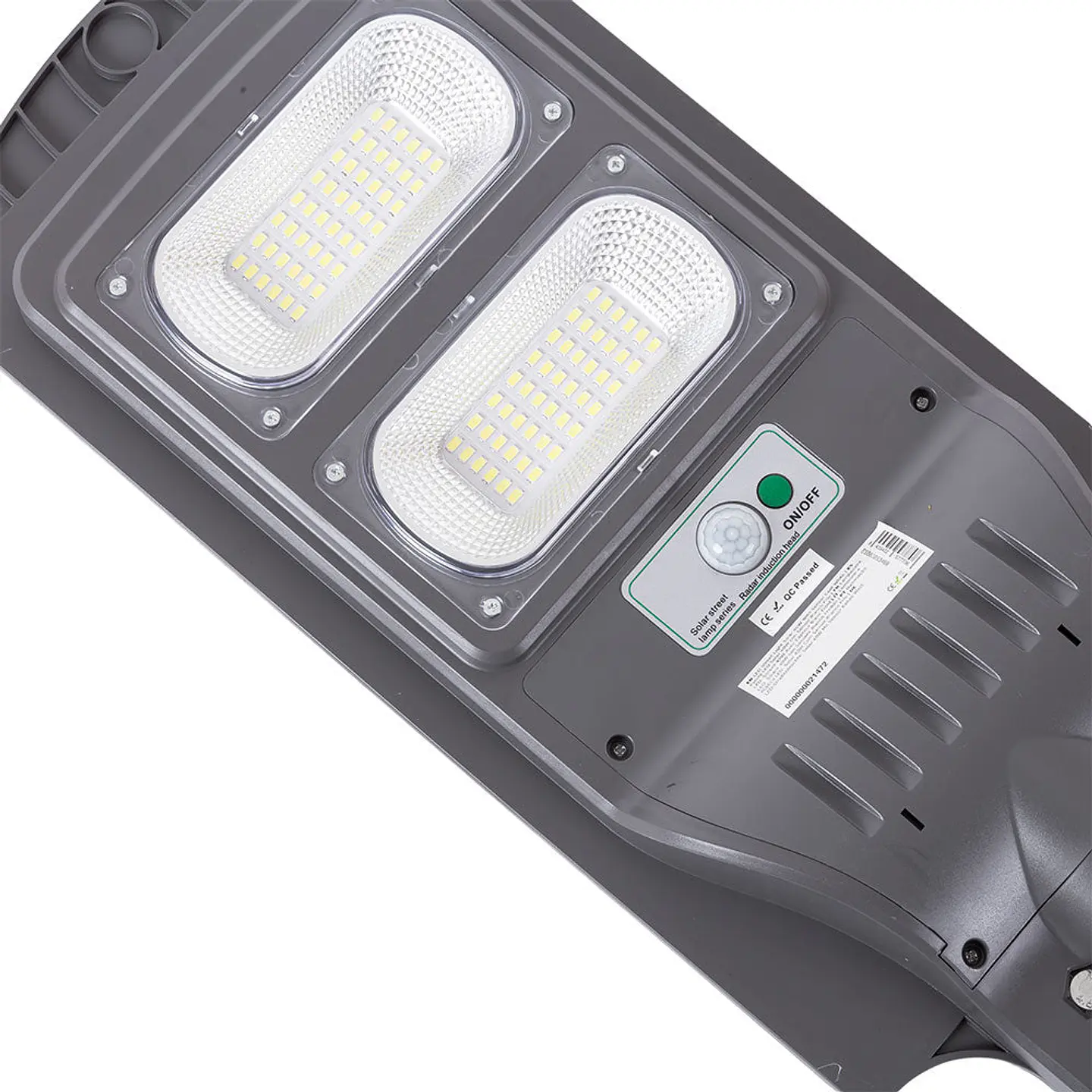 Poste LED 40W 4000ÂºK IP65 Sensor Solar 50.000H [RS-SLABS40W-W] 4
