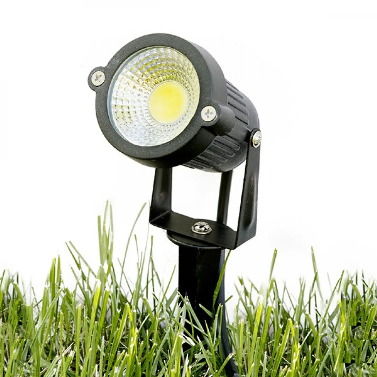Pacote de 4 Focos LED Spike Garden 5W 450Lm 6000ÂºK 40.000H [SL-SL-C10-5W-CW-PK4-AP] 3