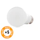 Pack 5 LÃ¢mpadas LED E27 9W 1000Lm 6000ÂºK 40,000H [HO-ED-B3-E27-9W-CW-PK5-AP] - Thumbnail 2