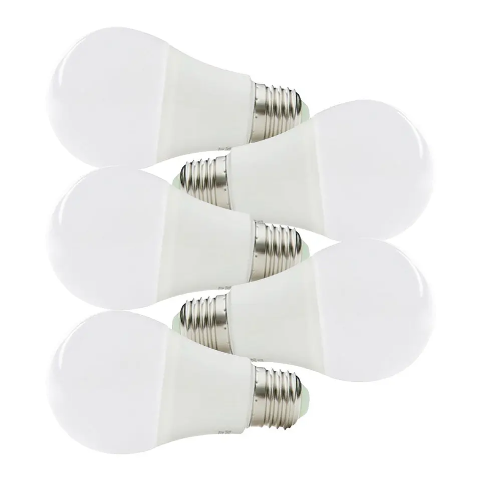 Pack 5 LÃ¢mpadas LED E27 9W 1000Lm 6000ÂºK 40,000H [HO-ED-B3-E27-9W-CW-PK5-AP] 3