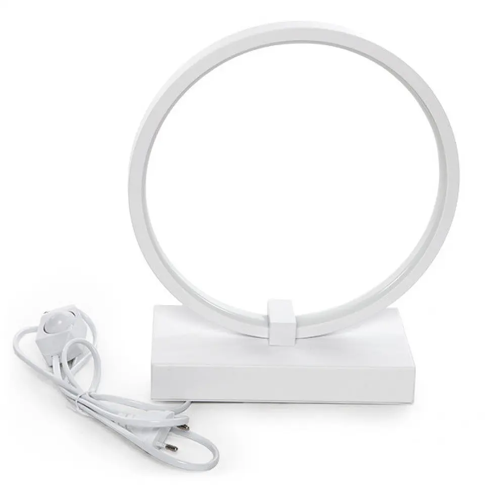 Candeeiro de Mesa 15W 935Lm 4200ÂºK LED CÃ­rculo RegulÃ¡vel 40.000H [HO-LM-CIRCLE-20W-W] 2