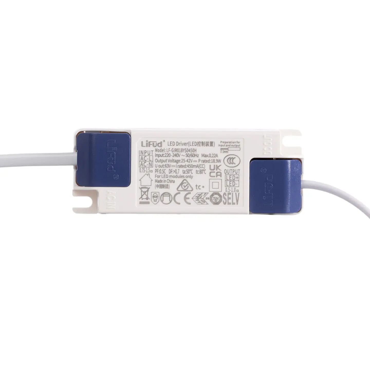 Downlight LED Slimline 18W 1.790Lm Driver Lifud Flicker Free IP20 30.000H [WR-AYRR-18-CW] 2