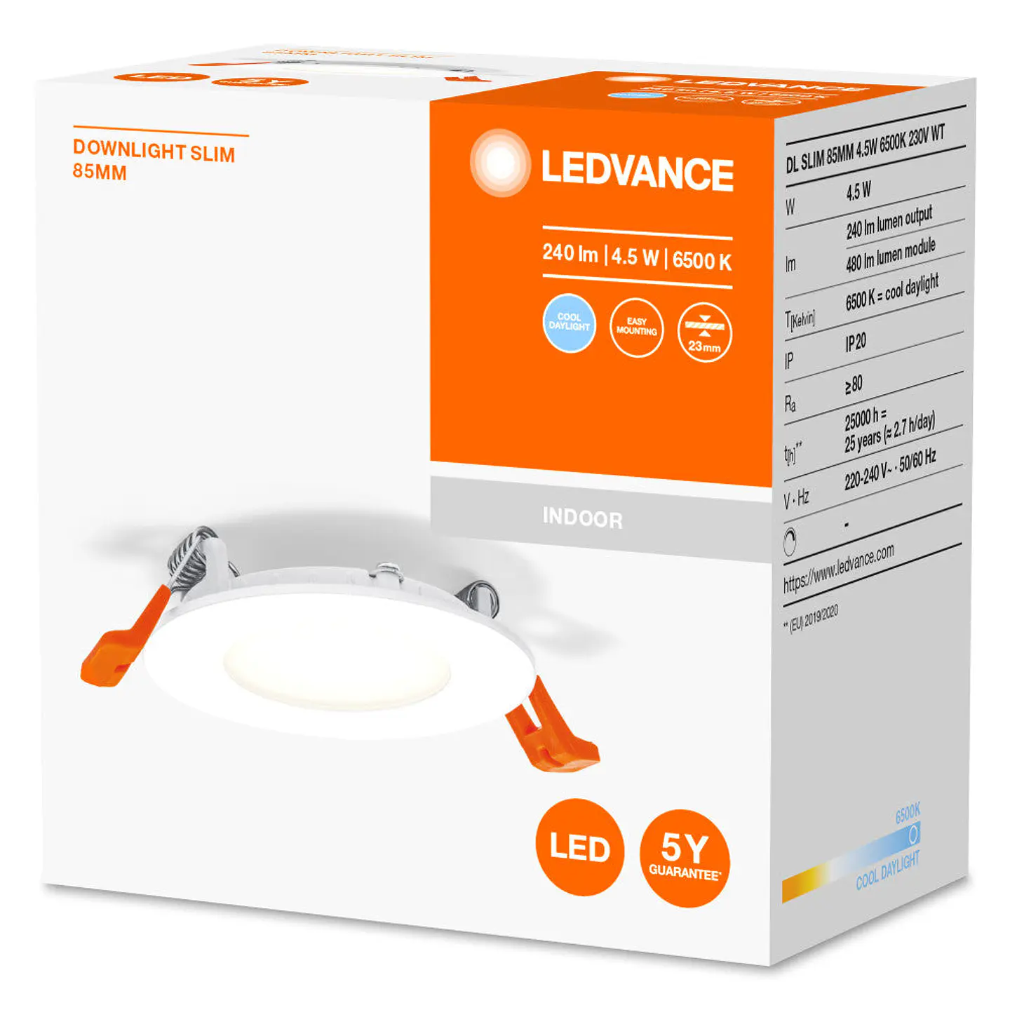 Refletor LED Ledvance 4,5W 240Lm 6500K 110Âº IP20 2