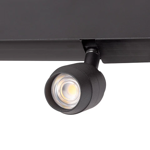 Mini Lumiaria LED 9W 900Lm CRI90 3000ºK Trilho MagnÃ©tico 40.000H [HO-MGCTRACK-9W-WW]