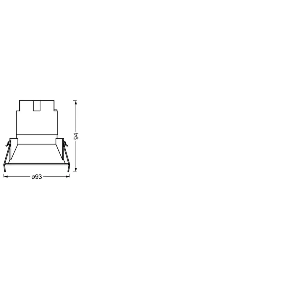 Ledvance Foco LED 10W 800Lm 3000K 30Âº IP20/IP20 3