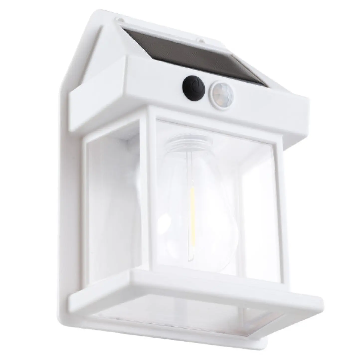 Aplique Solar IP44 3W 3000K 100Lm com Sensor PIR - Branco 4