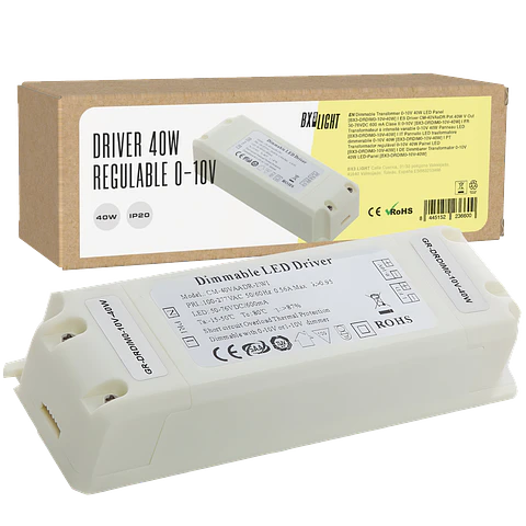 Driver CM-40VAaDR Pot.40W V Out 50-76VDC 600 mA Clase II 0-10V [BX3-DRDIM0-10V-40W]