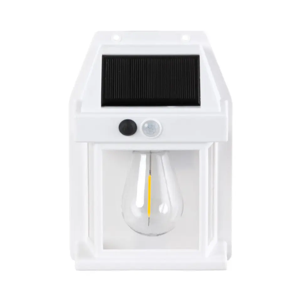 Aplique Solar IP44 3W 3000K 100Lm com Sensor PIR - Branco 5