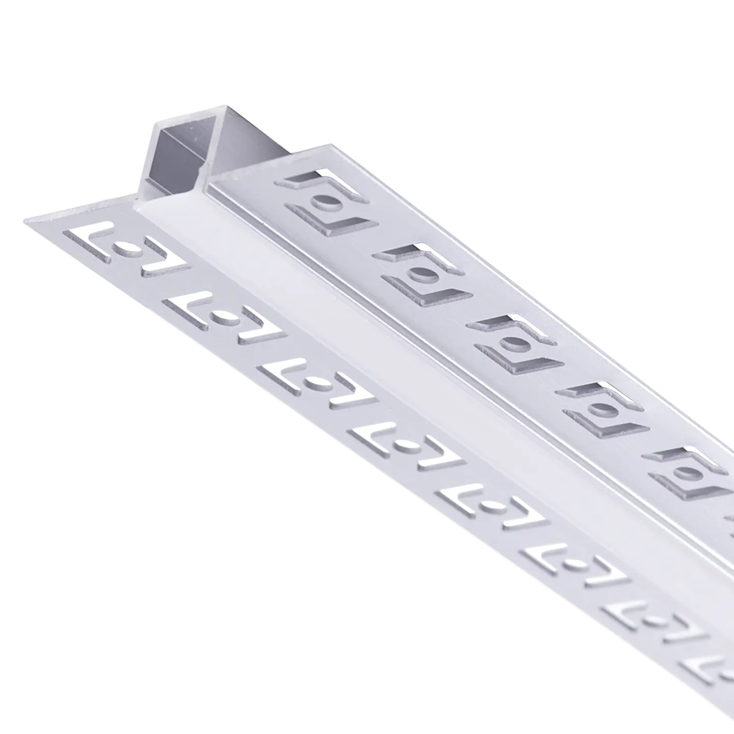 Perfil de AlumÃ­nio para Embutir Tira Led Gesso/Pladur 9mm - 2M [BX3-PA-639-2M] 1