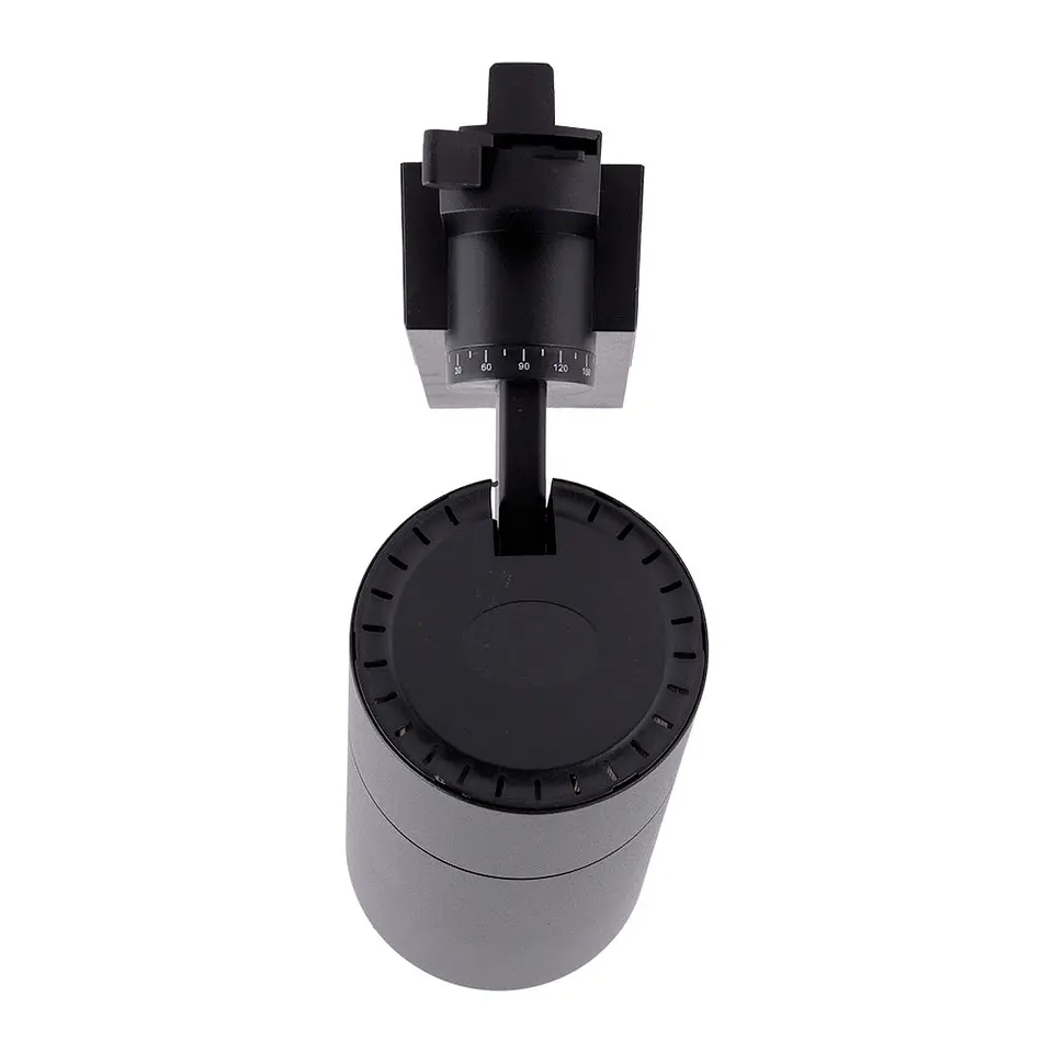 Luz de trilho LED 30W 2527Lm CRI90 2700ÂºK MonofÃ¡sico 40.000H Antirreflexo [HO-FC-30W-AD-B-WW] 5