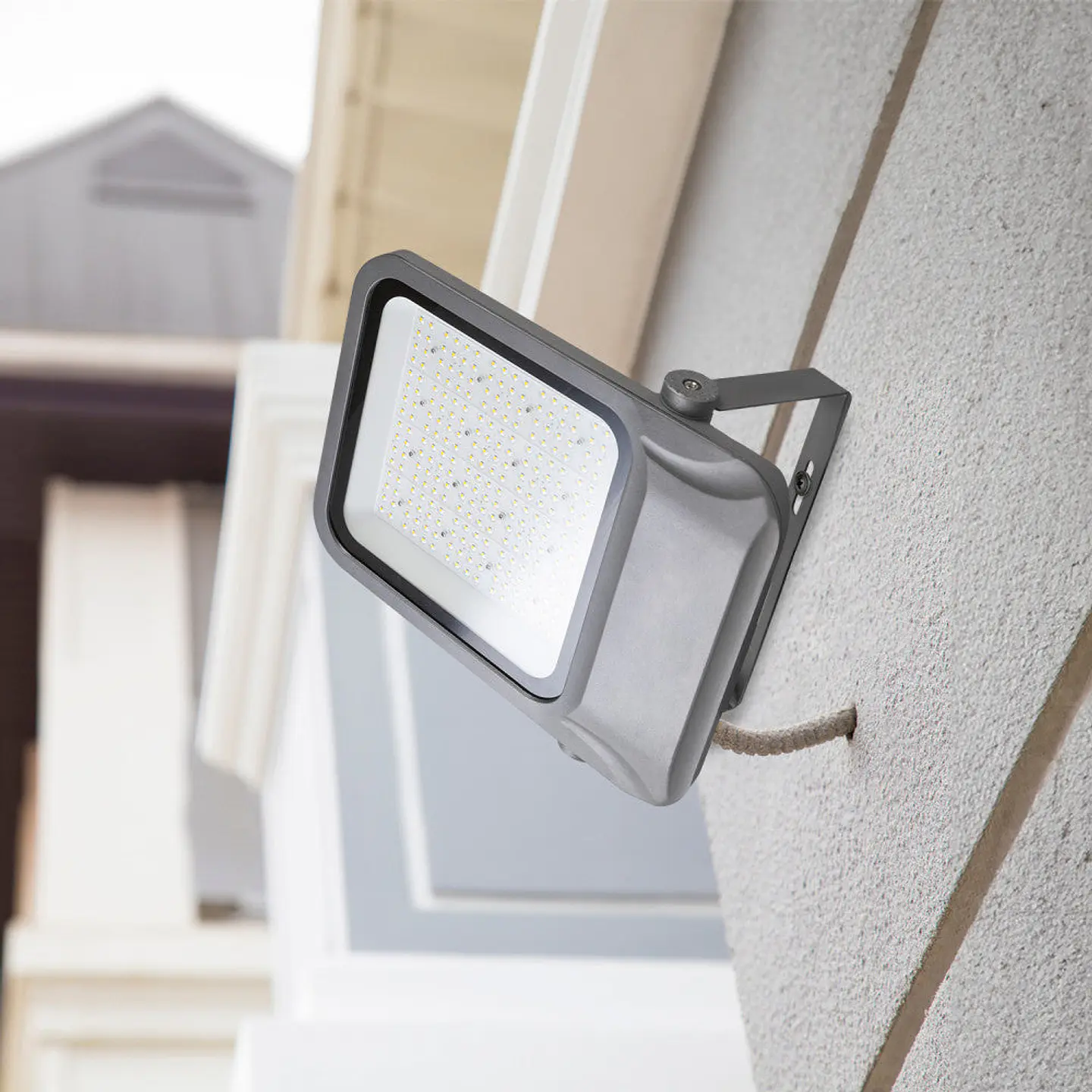 Holofote LED 150W 27000Lm 90Âº 5000ÂºK IP65 Transformador Moso 100.000H [1916-FL-J-150W-CW] 2