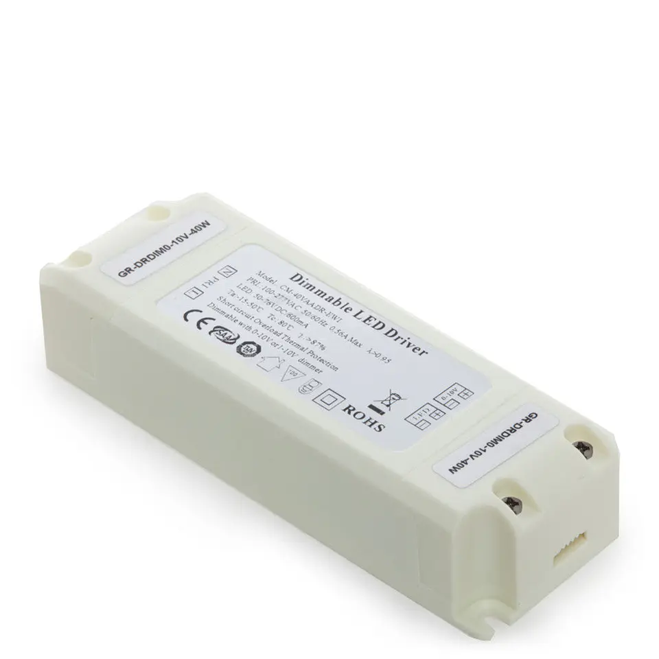 Driver CM-40VAaDR Pot.40W V Out 50-76VDC 600 mA Clase II 0-10V [BX3-DRDIM0-10V-40W] 4