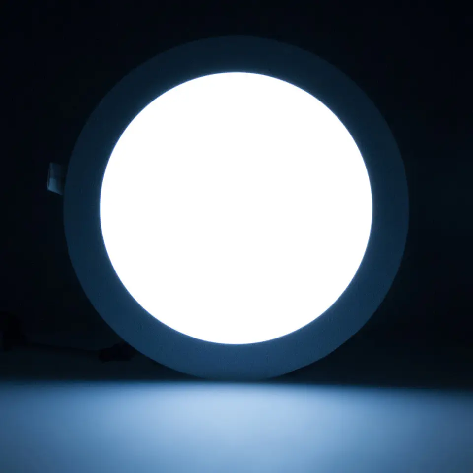 Placa de LED 6W 400Lm CCT (CÃºpula RegulÃ¡vel) 3000-6000ÂºK Circular 40.000H [JL-GP-LZ-1-CCT] 11
