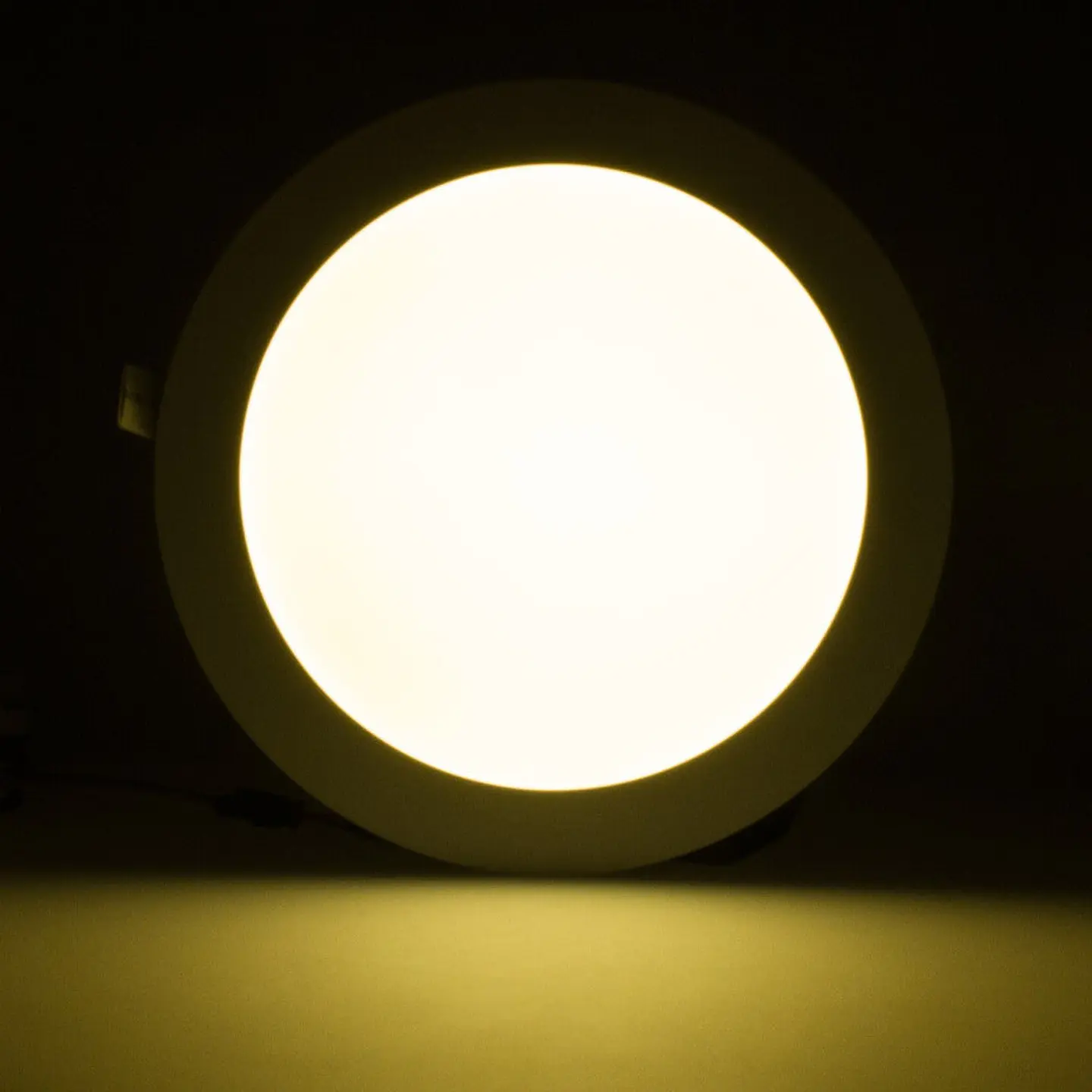 Placa de LED 12W 860Lm CCT (CÃºpula RegulÃ¡vel) 3000-6000ÂºK Circular 40.000H [JL-GP-LZ-2-CCT] 9