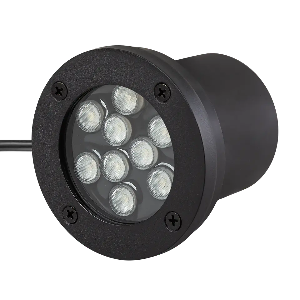 Foco LED Embutido 9W 810Lm Ã˜90mm 85-265VAC IP67 60Âº 6000K [SL-JGD02-9W-CW] 1