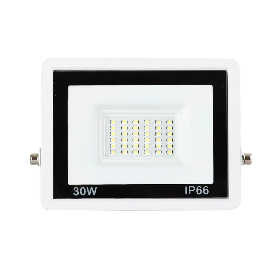 Holofote LED 30W 2.400Lm 6000ÂºK IP66 RegulÃ¡vel 60.000H Acabamento Branco [LM-6004-W-CW] 4
