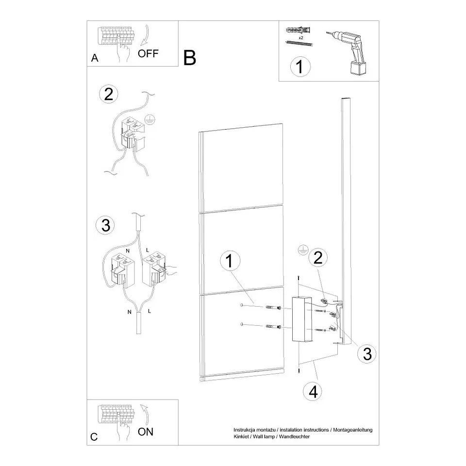 Luz De muroe LAHTI M 3000K [SOL-TH.189] 8