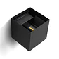 Aplique LED para exterior 2x5W 100Lm/W IP65 Preto 4000K [HO-APL06-IP65-BW] - Thumbnail 5