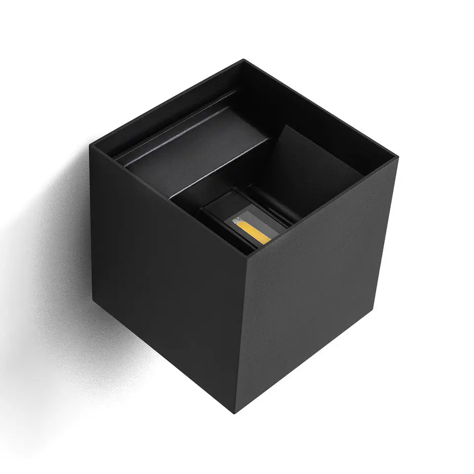 Aplique LED para exterior 2x5W 100Lm/W IP65 Preto 4000K [HO-APL06-IP65-BW] 5