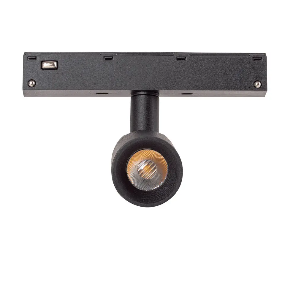 Mini LuminÃ¡ria LED 5W 500Lm CRI90 3000ÂºK Trilho MagnÃ©tico 40.000H [HO-MGCTRACK-5W-WW] 4