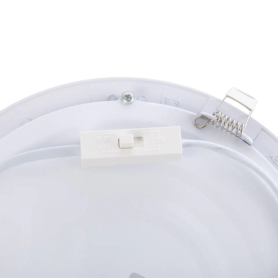 Placa de LED 18W 1.409Lm CCT (CÃºpula RegulÃ¡vel) 3000-6000ÂºK Circular 40.000H [HO-GP-LZ-3-M-CCT] 2