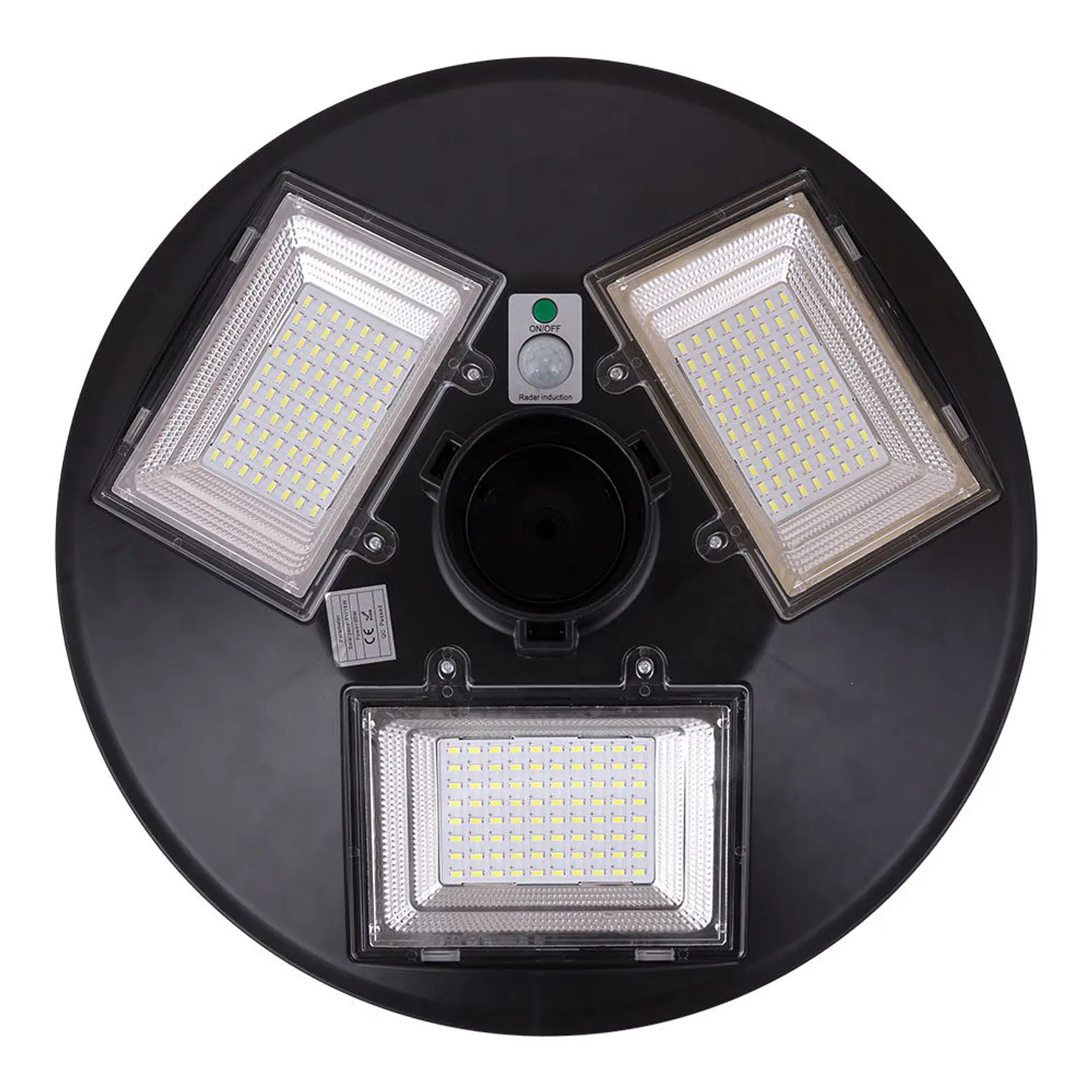 LuminÃ¡ria Solar LED 90W 9.000Lm 4000ÂºK IP67 Painel: 6V 18W Bateria: 3,2V 15000MaH [HO-SOLARSTSMD90W-W] 2