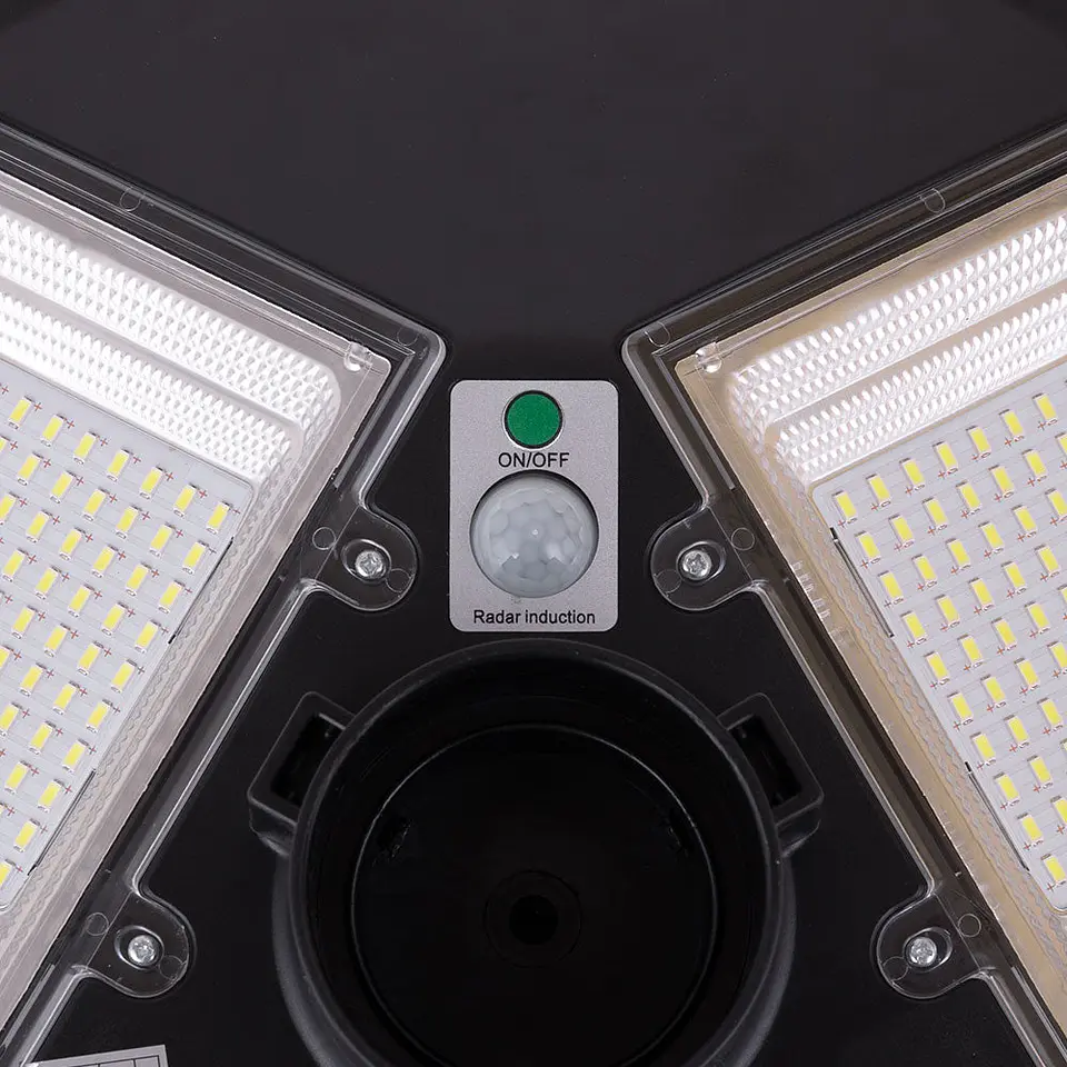 LuminÃ¡ria Solar LED 90W 9.000Lm 4000ÂºK IP67 Painel: 6V 18W Bateria: 3,2V 15000MaH [HO-SOLARSTSMD90W-W] 3