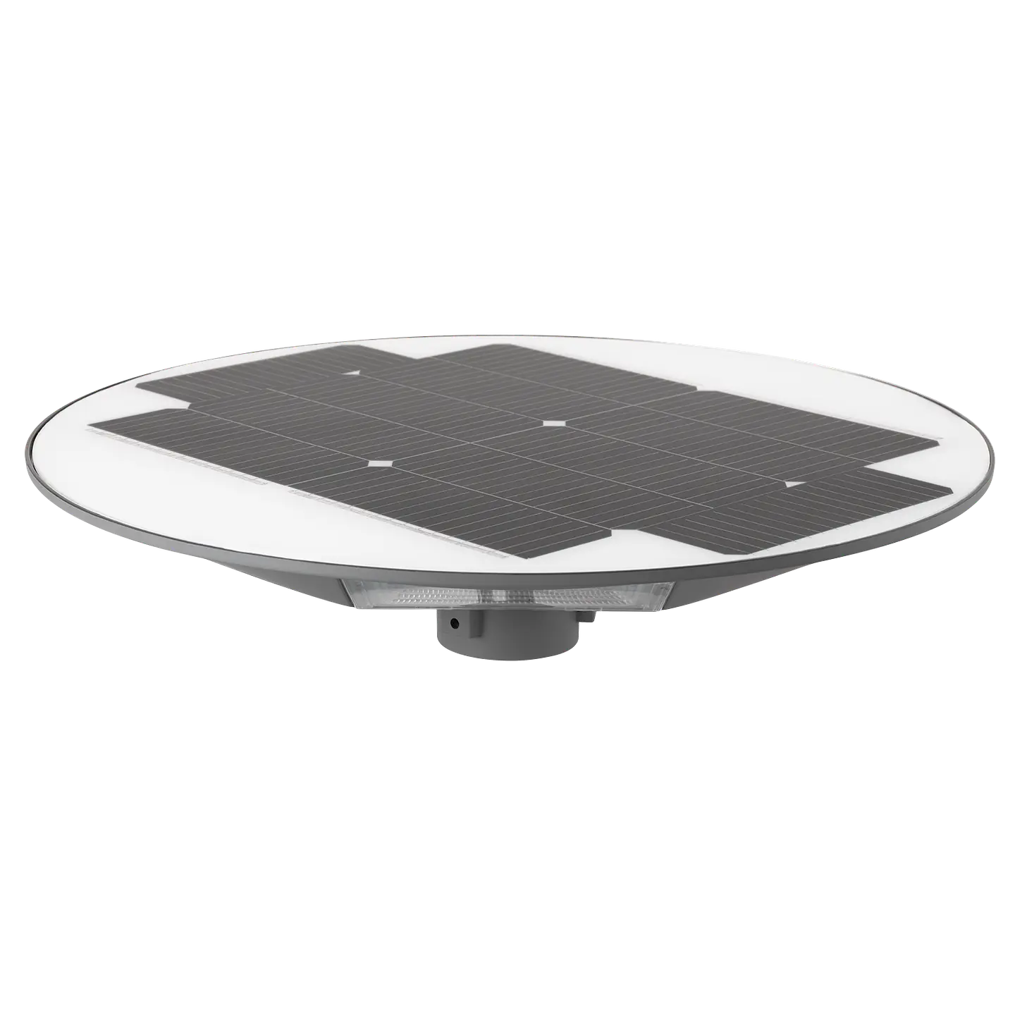 LuminÃ¡ria Solar LED 150W 15000Lm 4000ÂºK IP67 Painel: 6V 18W Bateria: 3,2V 15000MaH Cinza 2