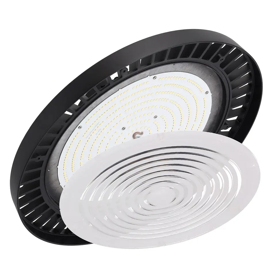 CampÃ¢nula LED 200W (120W-160W-200W) 34000Lm 5000ÂºK Intensidade/Ã‚ngulo de Abertura AjustÃ¡vel IP65 50000H [1177-HB-JL16AL-200W-CW] 4
