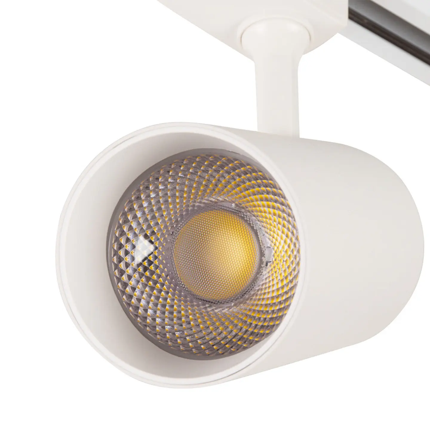 LuminÃ¡ria de trilho COB monofÃ¡sica de 30 W, Dimmable, sem cintilaÃ§Ã£o, branca, CCT (tom de luz regulÃ¡vel) 3000-6000ÂºK [1916-TL-3 3