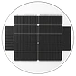 LuminÃ¡ria Solar LED 150W 15000Lm 6000ÂºK IP67 Painel: 6V 18W Bateria: 3,2V 15000MaH Cinza - Thumbnail 5