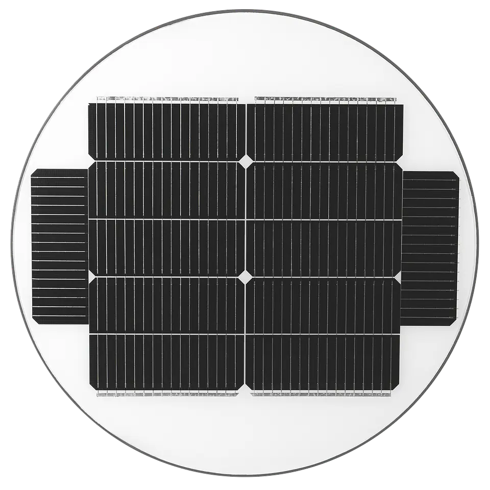 LuminÃ¡ria Solar LED 150W 15000Lm 4000ÂºK IP67 Painel: 6V 18W Bateria: 3,2V 15000MaH Cinza 5