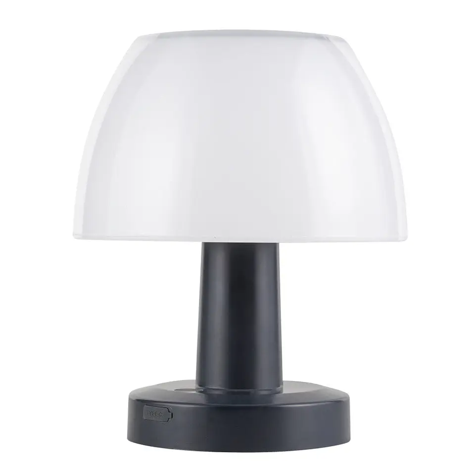 Candeeiro de mesa solar 20-200Lm 4000K IP54 5V 0,6W [HO-PHL-1902] 5
