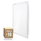 Pack 10 Painel LED 40W 4.400Lm 6000ÂºK 60x60Cm TreliÃ§a UGR19 40.000H [HO-PG-600x600-40W-CW-PK10] - Thumbnail 1