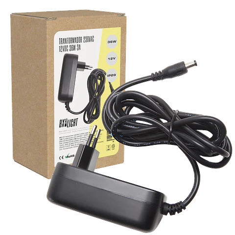 Transformador LED 230VAC/12VDC 36W 3A  [BX3-KDTR1236W]