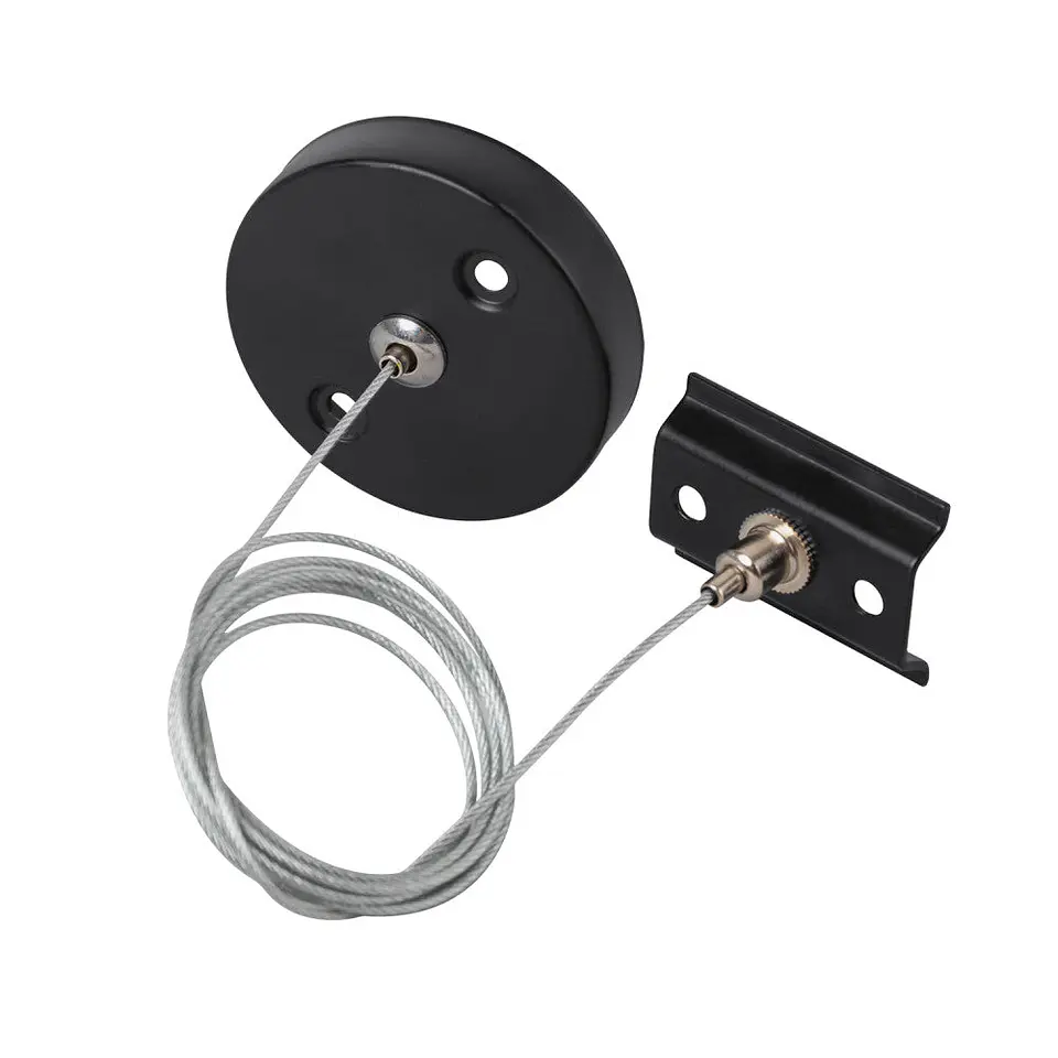 SuspensÃ£o para trilho monofÃ¡sico pretoÂ Â Â 1 metro [HO-SUS-M-N] 1