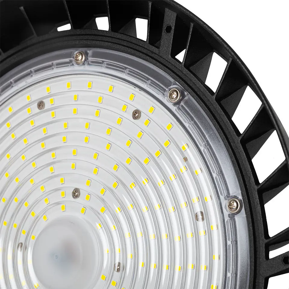 LED High Bay 150W ( 90W-120W-150W ) 27000Lm Driver Lifud RegulÃ¡vel 1-10V Philips CW Chip 6000ÂºK 90Âº [1916-NS-HB150W-S-CW] 2