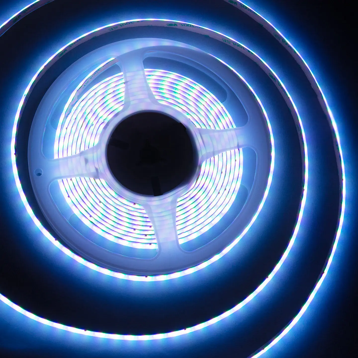 Fita LED COB 5M 16W/M 672Lm/M RGB IP20 24VDC [SKY-FSLCOB-672L-10mm-RGB] 2
