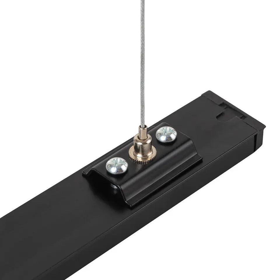 SuspensÃ£o para trilho monofÃ¡sico pretoÂ Â Â 1 metro [HO-SUS-M-N] 2
