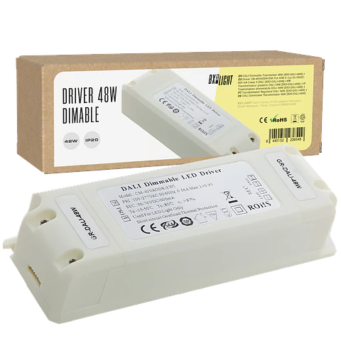 Driver CM-48VADDR-EMI Pot.40W V Out 50-76VDC 600 mA Clase II DALI [BX3-DALI-48W]