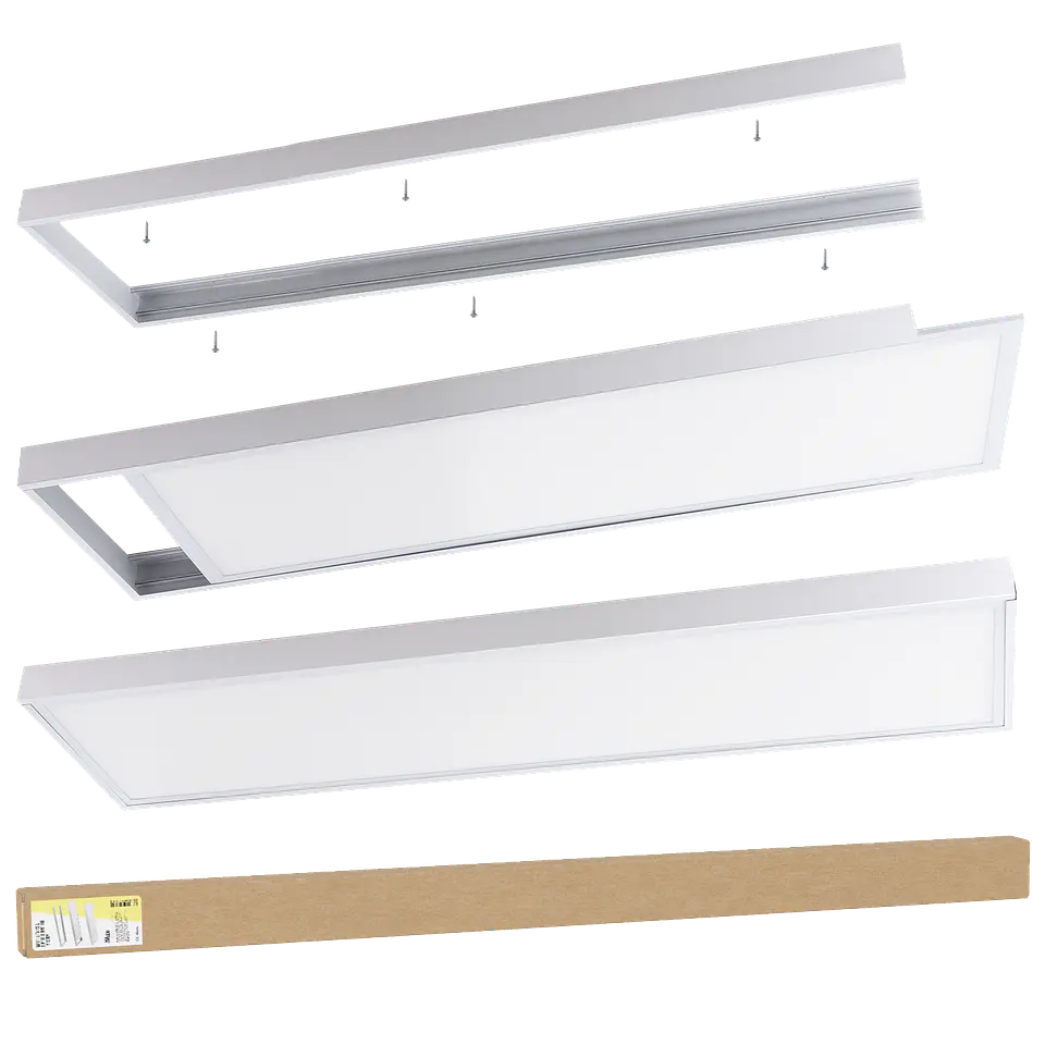 Marco InstalaciÃ³n Superficie Panel Led 1200x300 [BX3-M-P-1200300] 1