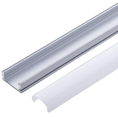 Perfil de Aluminio para Fita LED - Difusor Opala x 1M [BX3-A1707-1M]