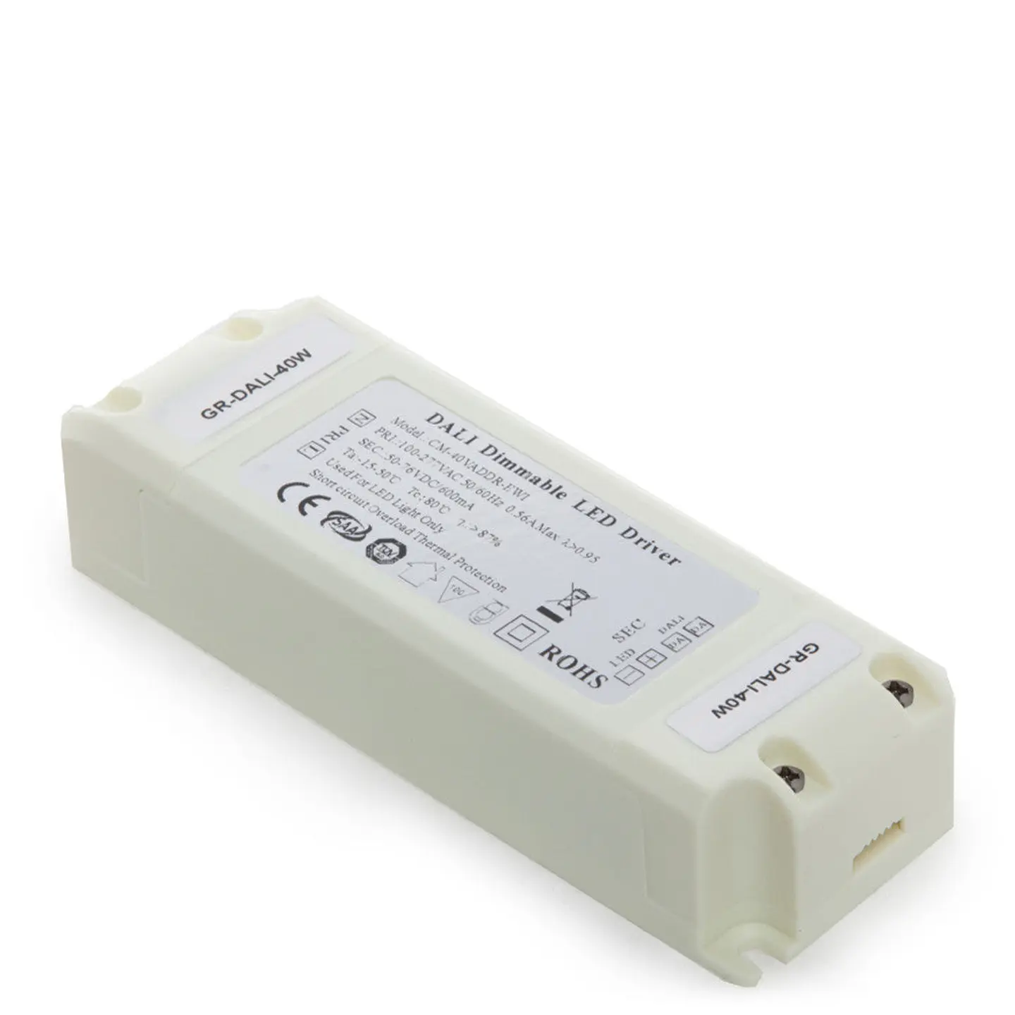 Driver CM-40VADDR-EMI Pot.40W V Out 50-76VDC 600 mA Clase II DALI [BX3-DALI-40W] 4