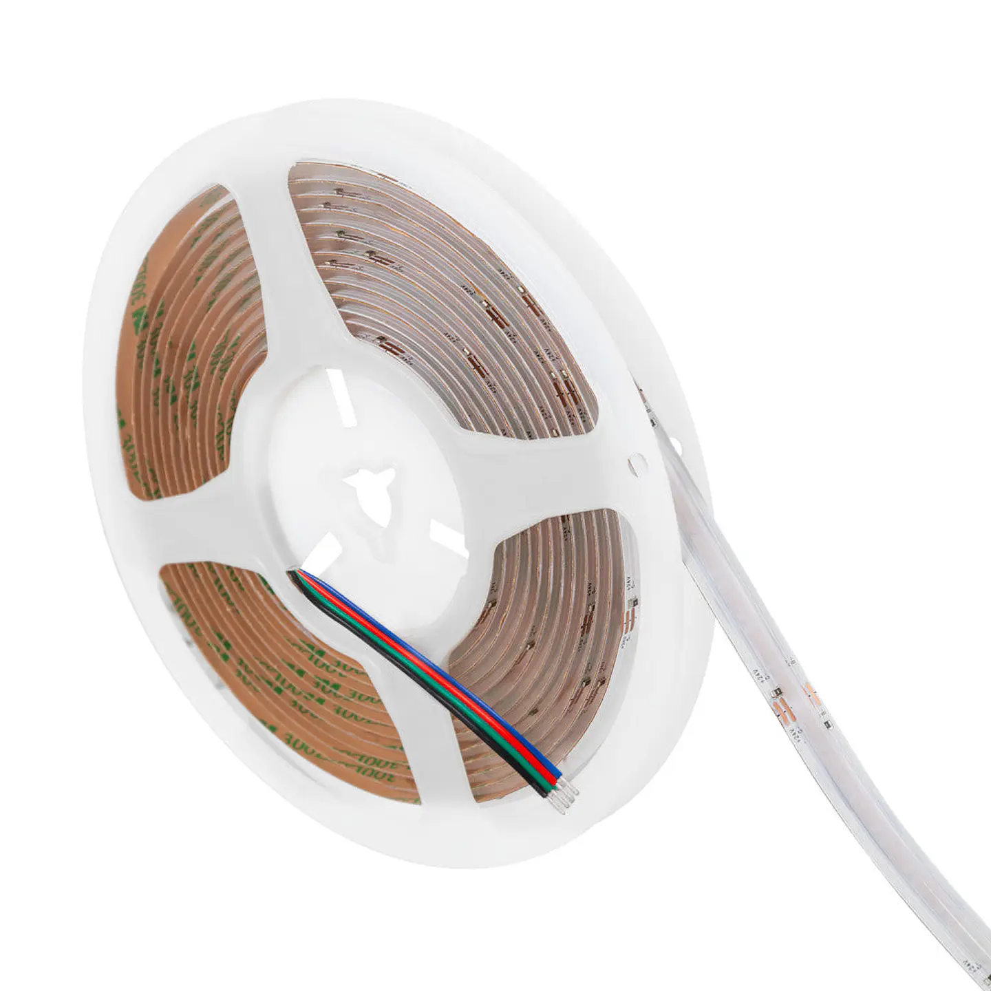 Fita LED COB 5M 16W/M 672Lm/M RGB IP20 24VDC [SKY-FSLCOB-672L-10mm-RGB] 4
