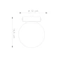 Luz De Teto YOLI 1 [SOL-SL.1146] - Thumbnail 4