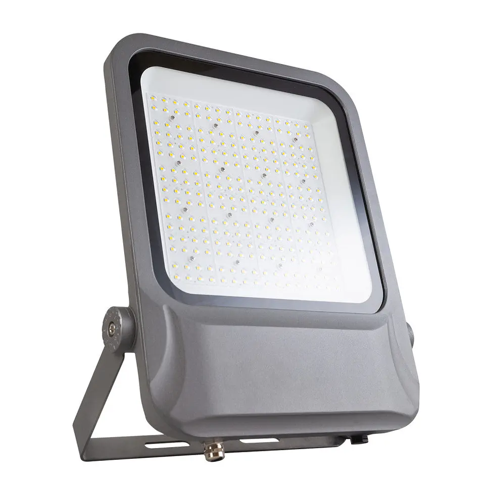 Holofote LED 200W 36000Lm 90Âº 5000ÂºK IP65 Transformador Moso 100.000H [1916-FL-J-200W-CW] 1